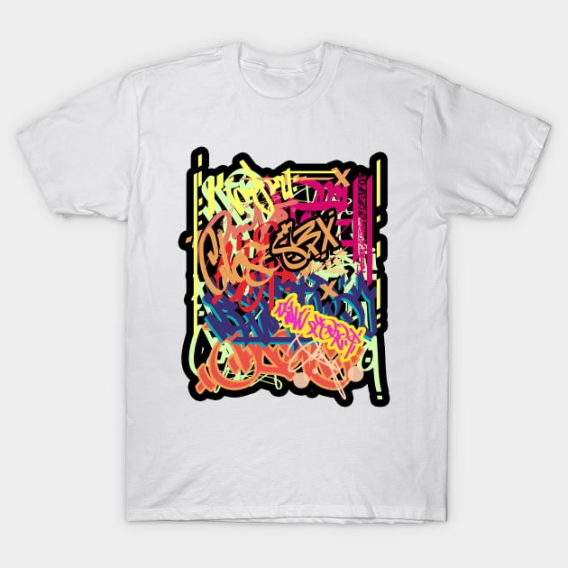 Abstract graffiti T-Shirt by DenielHast